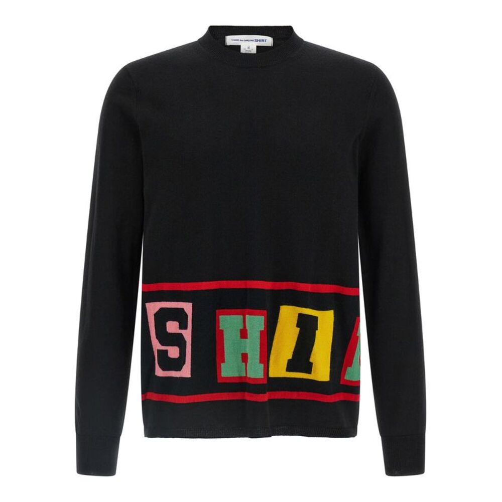 Comme Des Garcons Shirt Men's Intarsia Sweater